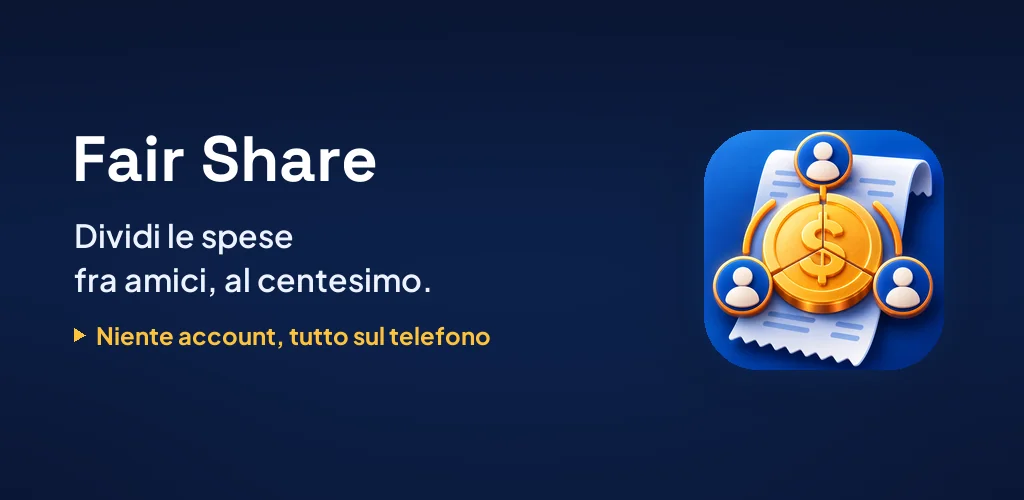 Fair Share: chi deve cosa, con il minimo dei passaggi di soldi.