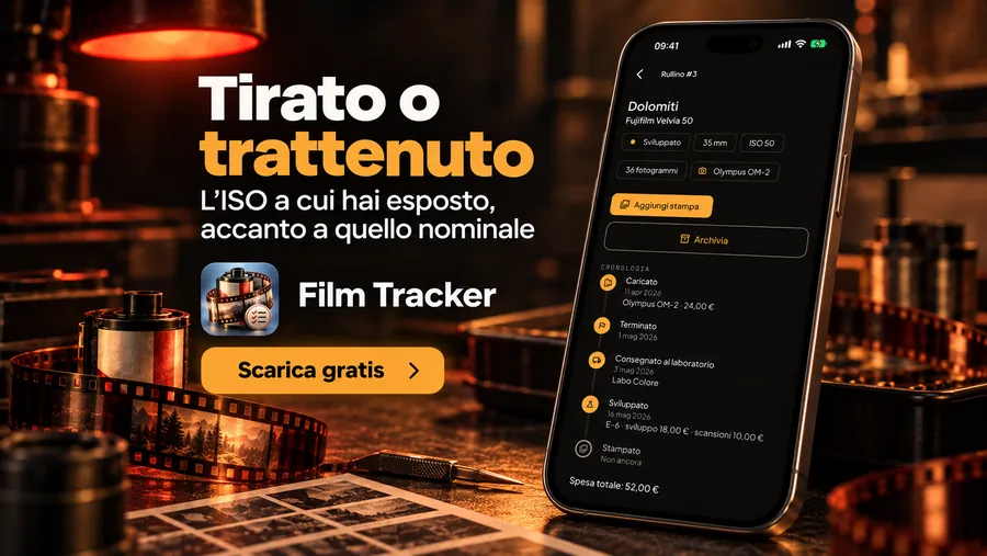 Tirato o trattenuto: l'ISO a cui hai esposto, accanto a quello nominale.