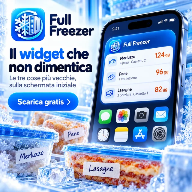 Il widget che non dimentica: le tre cose più vecchie sulla schermata iniziale.