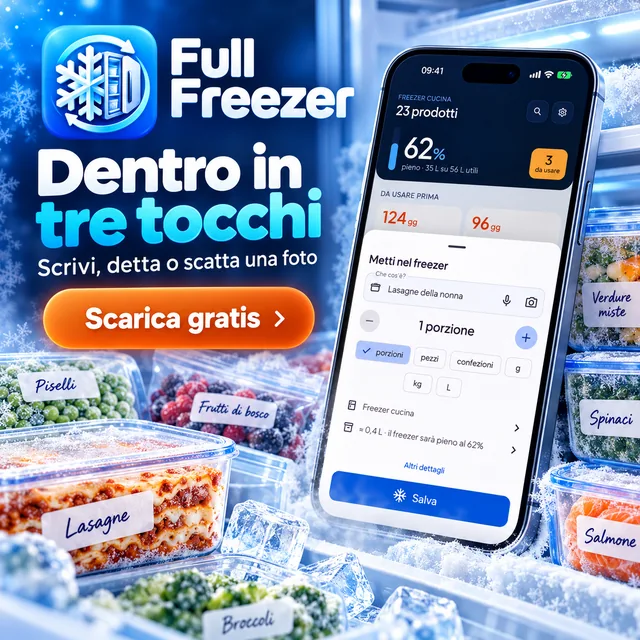 Dentro in tre tocchi: scrivi, detta o scatta una foto.