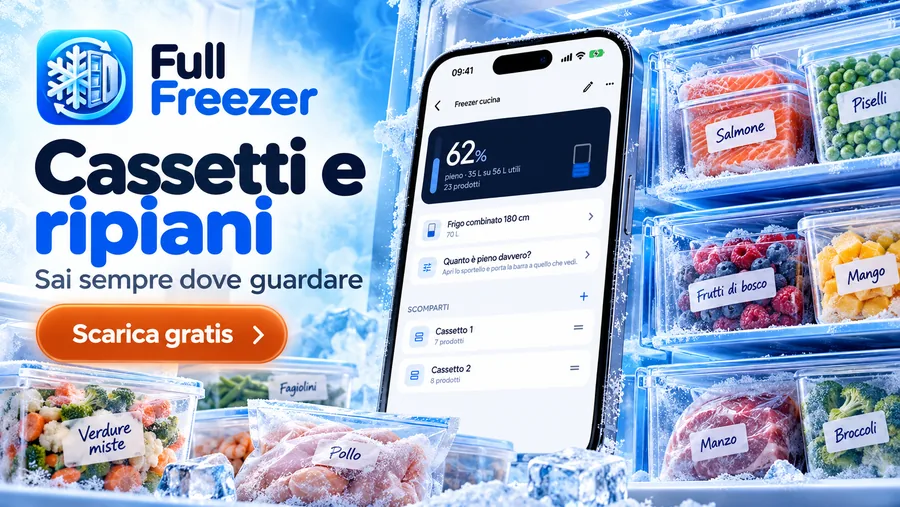 Cassetti e ripiani: sai sempre dove guardare.