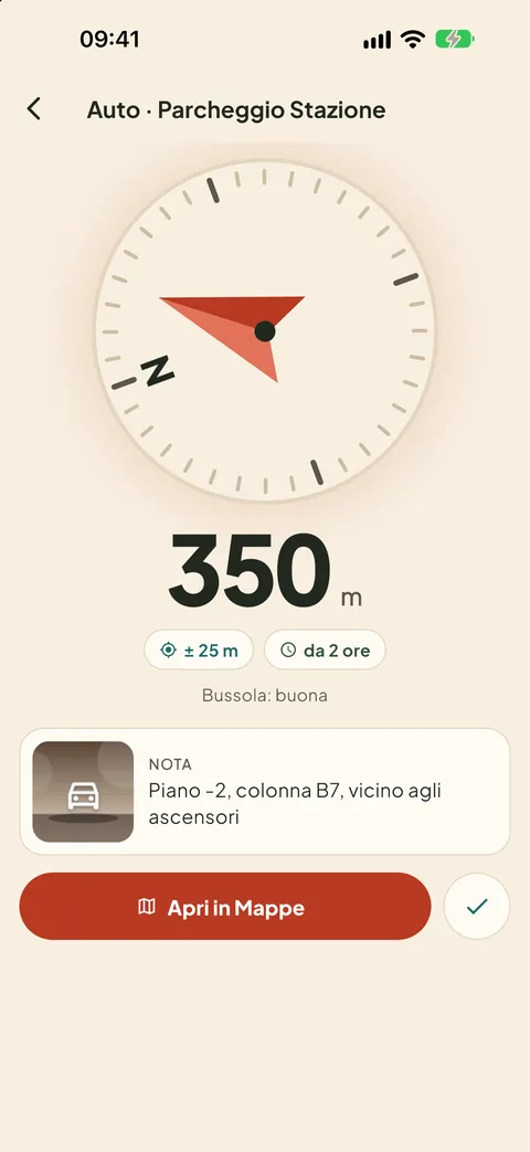 «Portami lì»: la freccia e la distanza
