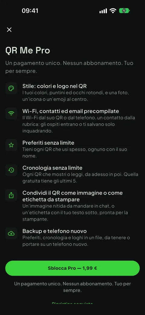 Il Pro, un acquisto solo