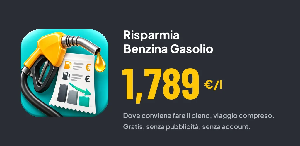 Risparmia Benzina Gasolio: dove conviene fare il pieno, viaggio compreso.