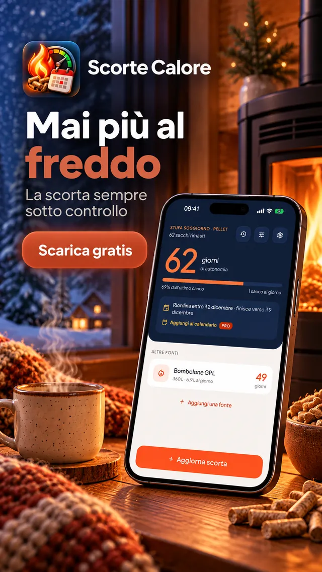 Mai più al freddo: la scorta sempre sotto controllo.